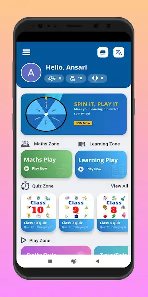 Play Quizee : Play to Learn as an online game Quizee : Play to Learn with UptoPlay