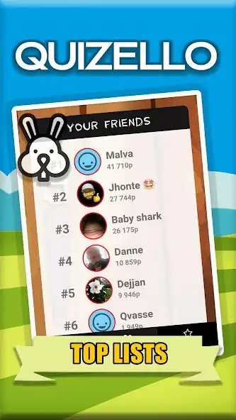 Play Quizello - quiz with a twist! as an online game Quizello - quiz with a twist! with UptoPlay