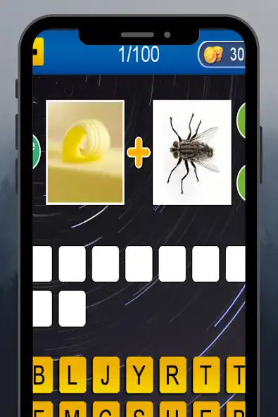 Play Quiz English with 2 Pic 1 Word as an online game Quiz English with 2 Pic 1 Word with UptoPlay