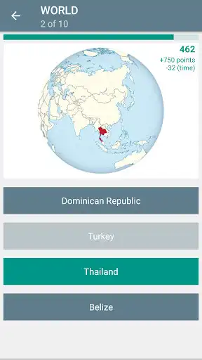 Play Quiz: Flags and Maps as an online game Quiz: Flags and Maps with UptoPlay