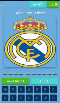 Play Quiz - Football Teams