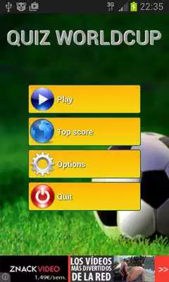Play Quiz Football World Cup