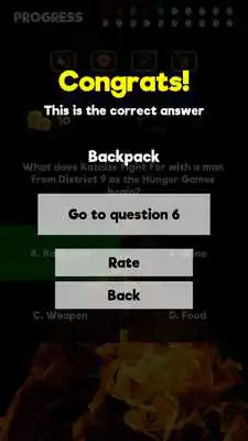 Play Quiz for Hunger Games