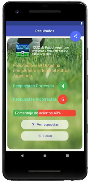 Play Quiz Fútbol Argentino as an online game Quiz Fútbol Argentino with UptoPlay