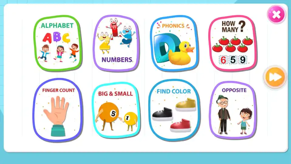 Play Quiz game for preprimary kids  and enjoy Quiz game for preprimary kids with UptoPlay