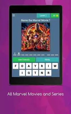 Play Quiz Games All Marvel Movies and Series