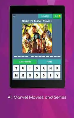 Play Quiz Games All Marvel Movies and Series