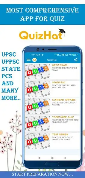 Play QuizHat: UPSC/PCS Pre Exam App  and enjoy QuizHat: UPSC/PCS Pre Exam App with UptoPlay