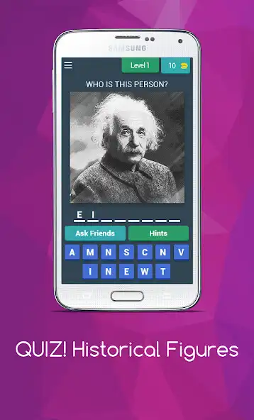 Play QUIZ! Historical Figures  and enjoy QUIZ! Historical Figures with UptoPlay