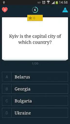 Play Quizio: Quiz Trivia game. Geography Flags Capitals as an online game Quizio: Quiz Trivia game. Geography Flags Capitals with UptoPlay