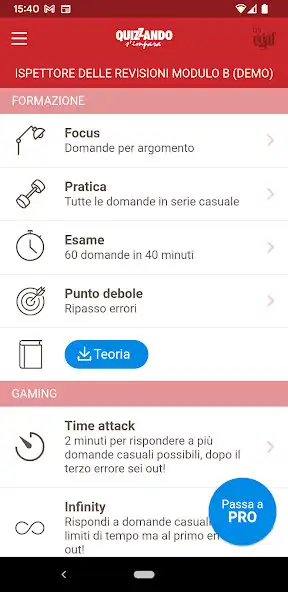 Play Quiz Ispettore Revisioni as an online game Quiz Ispettore Revisioni with UptoPlay