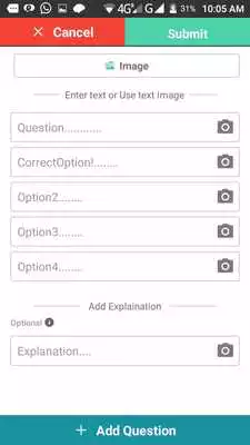 Play Quiz Maker/Test Creator and Share :MarksPlus