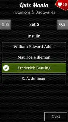 Play Quiz Mania : Inventions
