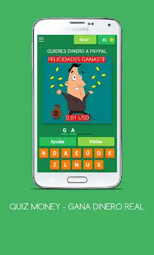 Play QUIZ MONEY - GANA DINERO REAL  and enjoy QUIZ MONEY - GANA DINERO REAL with UptoPlay