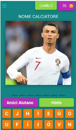 Play quiz nome calciatori  and enjoy quiz nome calciatori with UptoPlay