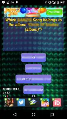 Play Quiz of Before you exit