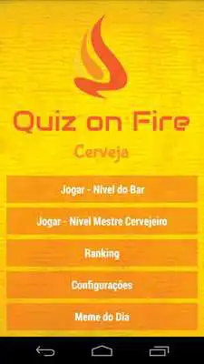 Play Quiz on Fire - Cerveja