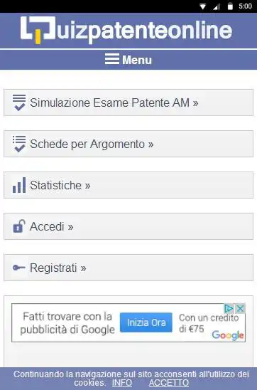 Play Quiz Patente AM 2019  and enjoy Quiz Patente AM 2019 with UptoPlay