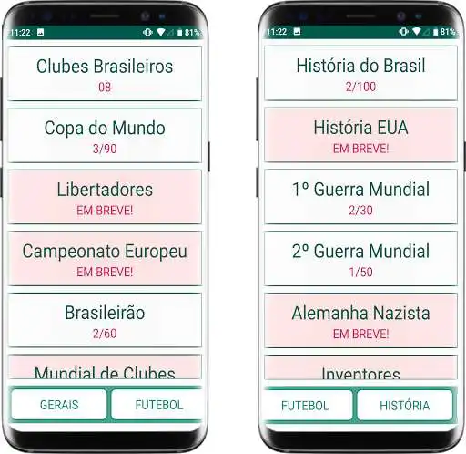 Play Quiz Perguntas e Respostas as an online game Quiz Perguntas e Respostas with UptoPlay