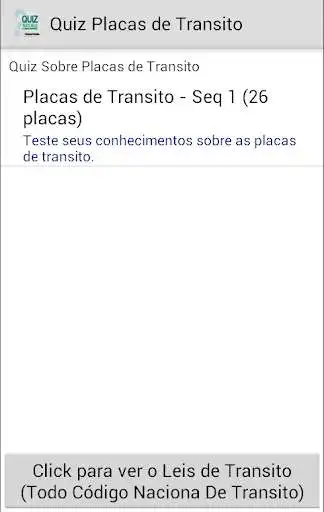 Play APK Quiz Placas de Transito  and enjoy Quiz Placas de Transito with UptoPlay 