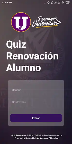 Play Quiz Renovación Alumno  and enjoy Quiz Renovación Alumno with UptoPlay