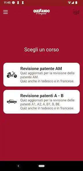 Play Quiz Revisione Patente 2023  and enjoy Quiz Revisione Patente 2023 with UptoPlay