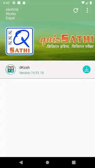 Play quizSATHI as an online game quizSATHI with UptoPlay