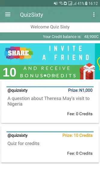 Play QuizSixty as an online game QuizSixty with UptoPlay
