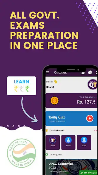 Play QuizTalk - UPSC,GATE,IBPS,RRB as an online game QuizTalk - UPSC,GATE,IBPS,RRB with UptoPlay