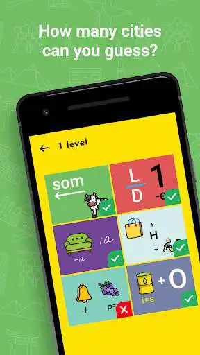 Play QuizTown: Rebus Puzzles  and enjoy QuizTown: Rebus Puzzles with UptoPlay