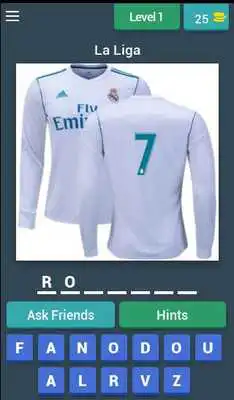 Play Quiz T-Shirt Footballer