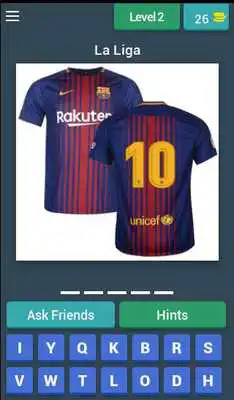 Play Quiz T-Shirt Footballer