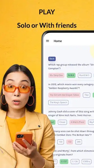 Play Quizz: Quizzical  Trivia App as an online game Quizz: Quizzical  Trivia App with UptoPlay