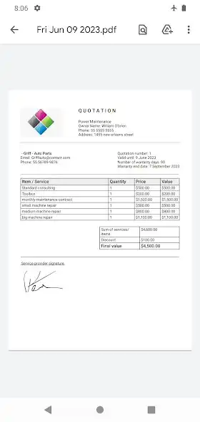 Play Quotation Maker PDF  and enjoy Quotation Maker PDF with UptoPlay