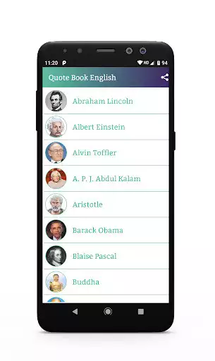 Play Quote Book English as an online game Quote Book English with UptoPlay