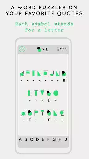 Play Quote Codes - Decode your favorite quotes  and enjoy Quote Codes - Decode your favorite quotes with UptoPlay