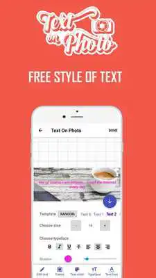 Play Quote Me - Write text on photo