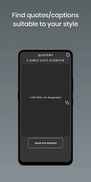 Play Quotery: a simple quote generator as an online game Quotery: a simple quote generator with UptoPlay