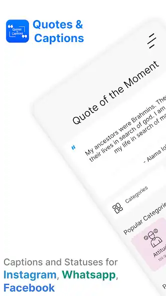 Play Quotes -Captions  and enjoy Quotes -Captions with UptoPlay