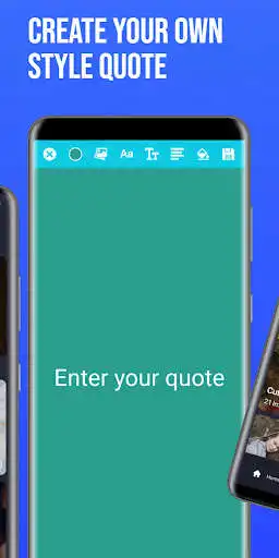 Play Quotes Creator: A Quotes Maker as an online game Quotes Creator: A Quotes Maker with UptoPlay