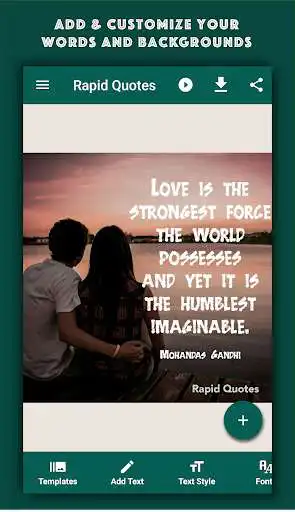 Play Quotes Creator - Picture Quotes Designer  and enjoy Quotes Creator - Picture Quotes Designer with UptoPlay
