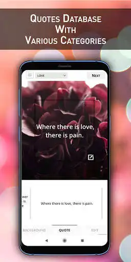 Play Quotes Creator Pro as an online game Quotes Creator Pro with UptoPlay