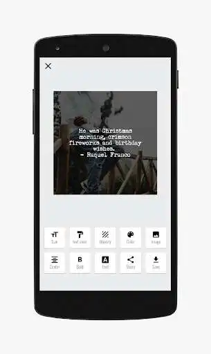 Play Quotes creator - quote maker  and enjoy Quotes creator - quote maker with UptoPlay
