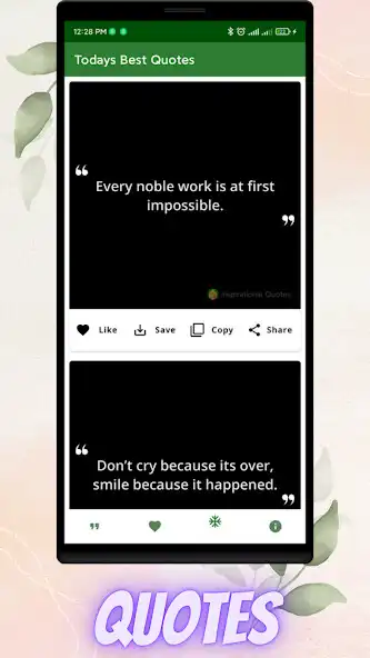 Play Quotes - Daily Inspiration as an online game Quotes - Daily Inspiration with UptoPlay