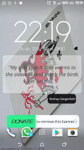 Play Quotes Everyday Live Wallpaper