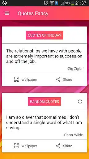 Play Quotes Fancy  and enjoy Quotes Fancy with UptoPlay