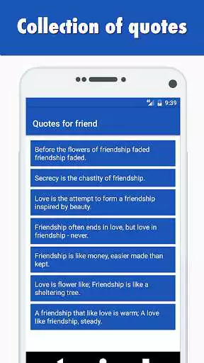 Play Quotes for friend as an online game Quotes for friend with UptoPlay