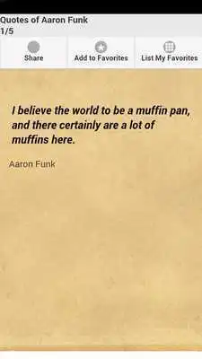 Play Quotes of Aaron Funk