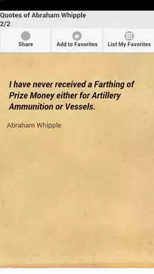 Play Quotes of Abraham Whipple Play Quotes of Abraham Whipple
