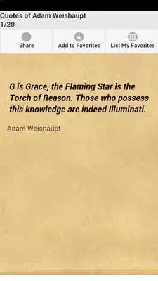 Play Quotes of Adam Weishaupt